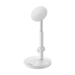 NONAME - Baseus Otočný držiak MagPro Desktop Phone Stand biely