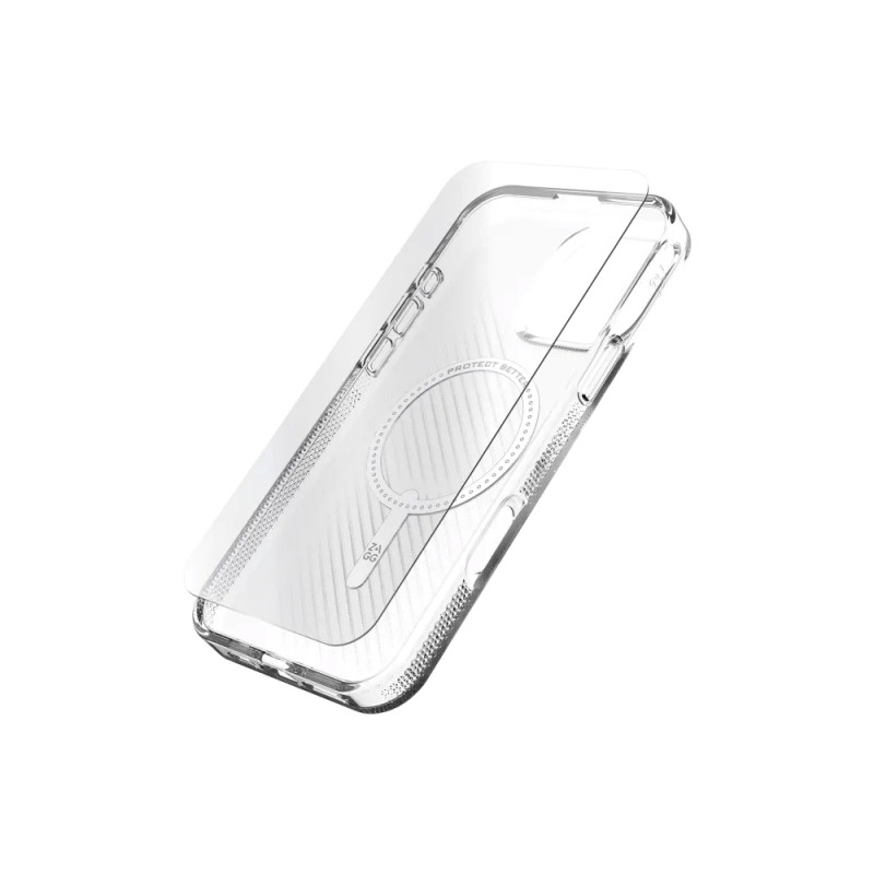 ZAGG Bundle Luxe SNAP PCR sklo 360 Apple iPhone 16 Pre Priehľadný