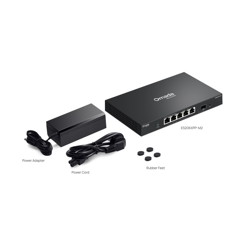 TP-Link ES206XPP-M2 Eas.Man.Sw. Omad 8x2.5GB+2xSFP