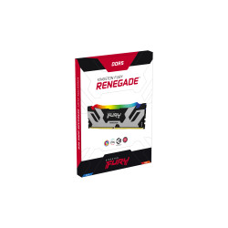 Kingston FURY Renegade/DDR5/16GB/7200MHz/CL38/1x16GB/RGB/Black/Silv