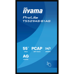 55'' iiyama T5529AS-B1AG: IPS, 4K UHD, Android, 24/7