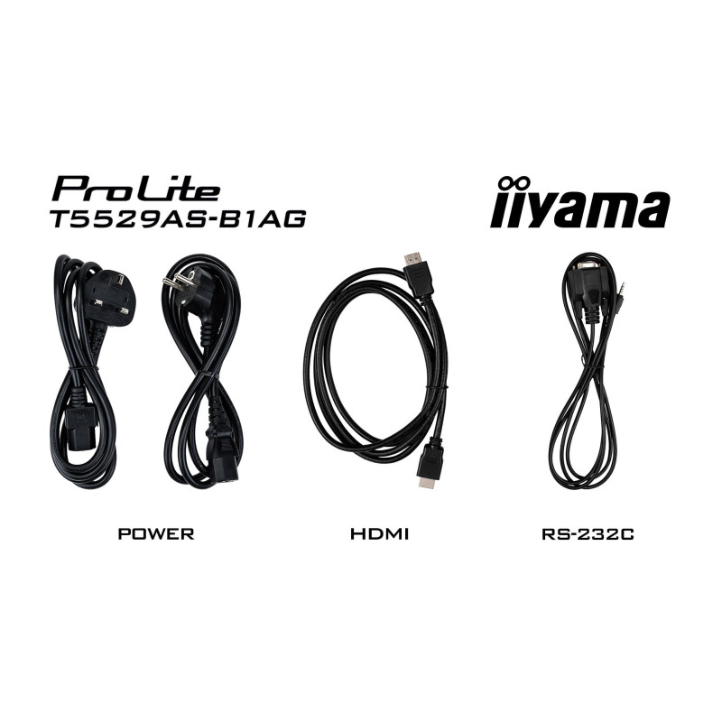 55'' iiyama T5529AS-B1AG: IPS, 4K UHD, Android, 24/7
