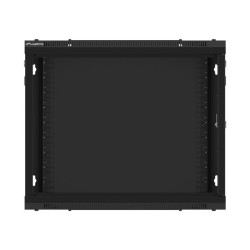 LANBERG RACKOVÁ SKRIŇA 19'' PRO MONTÁŽ NA STENU 9U/600X600 PRO VLASTNÚ MONTÁŽ S KOVOVÝMI DVERAMI ČIERNA