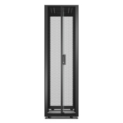APC - Easy Rack 600mm/42U/1000mm , with Roof, Side panel,castors,feet and 4 Brackets, No Bottom, black