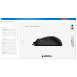 Dell MS3220/Kancelárska/Laserová/3 200 DPI/Drôtová USB/Šedá