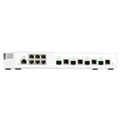 QNAP riadený switch QSW-M2106-4C (6x 2,5GbE RJ45 a 4x kombinované 10GbE SFP+ / 10GbE RJ-45)