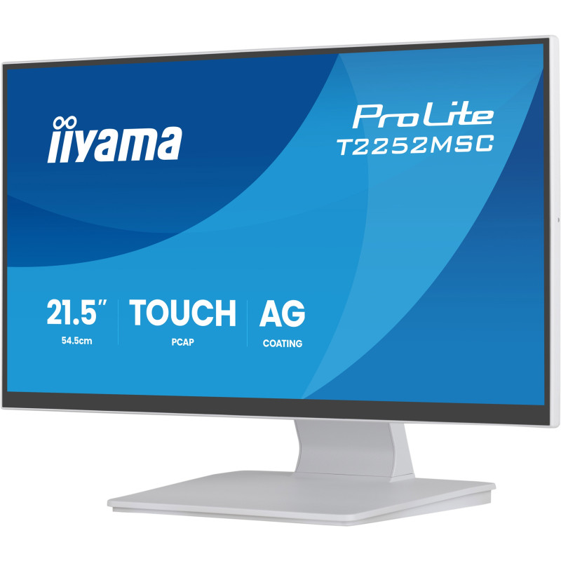 22'' LCD iiyama T2252MSC-W2AG: IPS, FHD, HDMI, DP