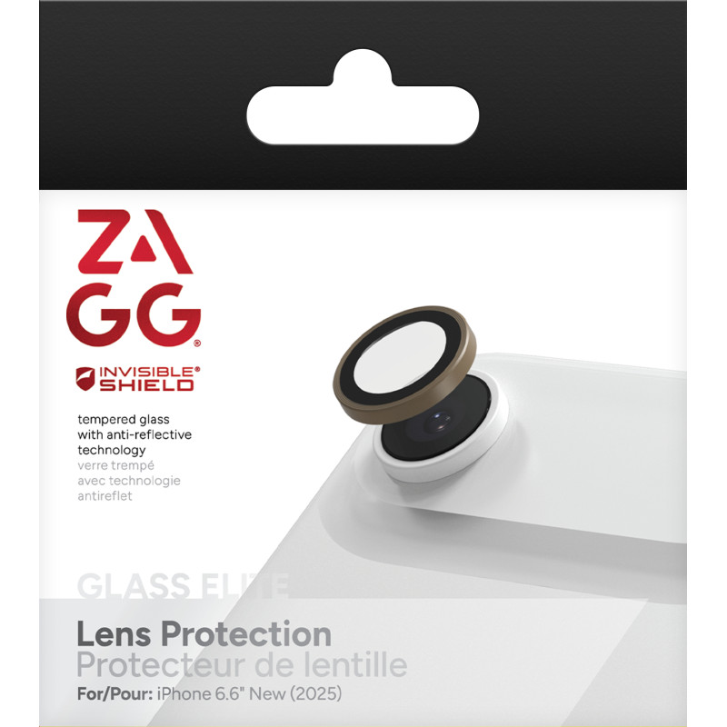 ZAGG Ochranná čočka Premium pre Apple iPhone Air - piesková