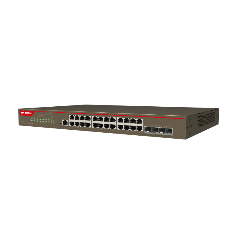 Tenda IP-COM G5328X Cloud L3 Managed 10G Switch, 24x 1GB RJ45, 4x 10G SFP+, Rackmonut