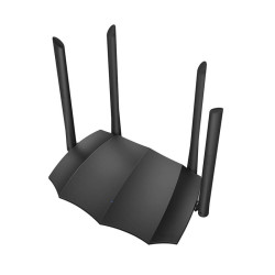 Tenda AC8 WiFi AC Gigabit Router 1200Mbps, 1x GWAN, 3x GLAN, 4x 6dBi antény, WISP, Uni.Repeater, APP