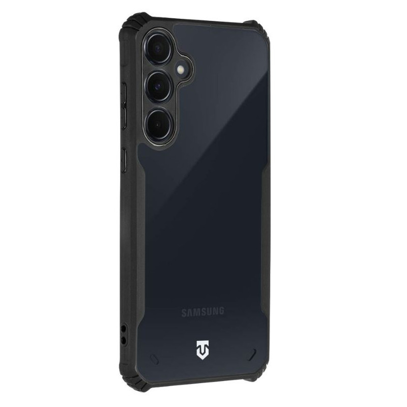 Tactical Quantum Stealth Kryt pre Samsung Galaxy A35 5G Clear/Black