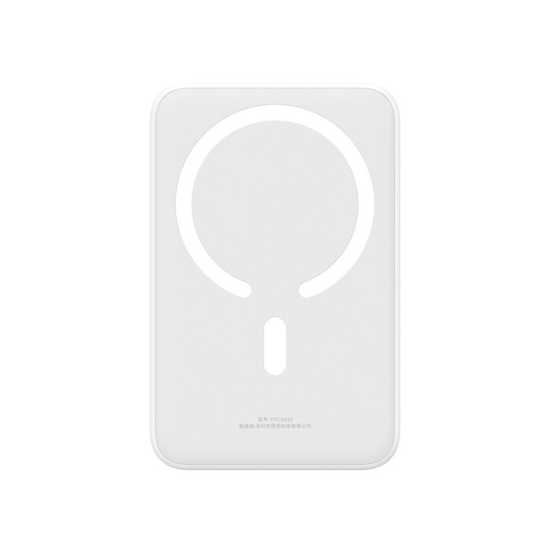 NONAME - Baseus EnerFill FM41 Ultra Mini 20W Magnetická Powerbanka 20000mAh White