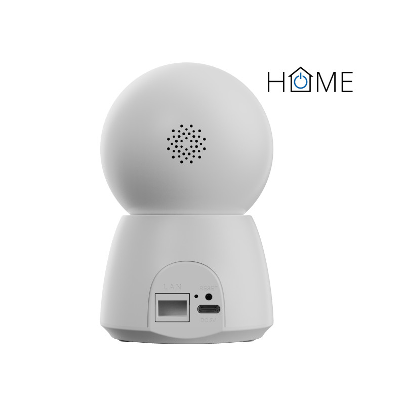 iGET HOME Camera CS4 White - WiFi 2K IP kamera, nočné videnie, audio, RJ45, auto tracking