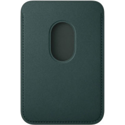 APPLE - iPhone FineWoven Wallet with MS - Dark Green