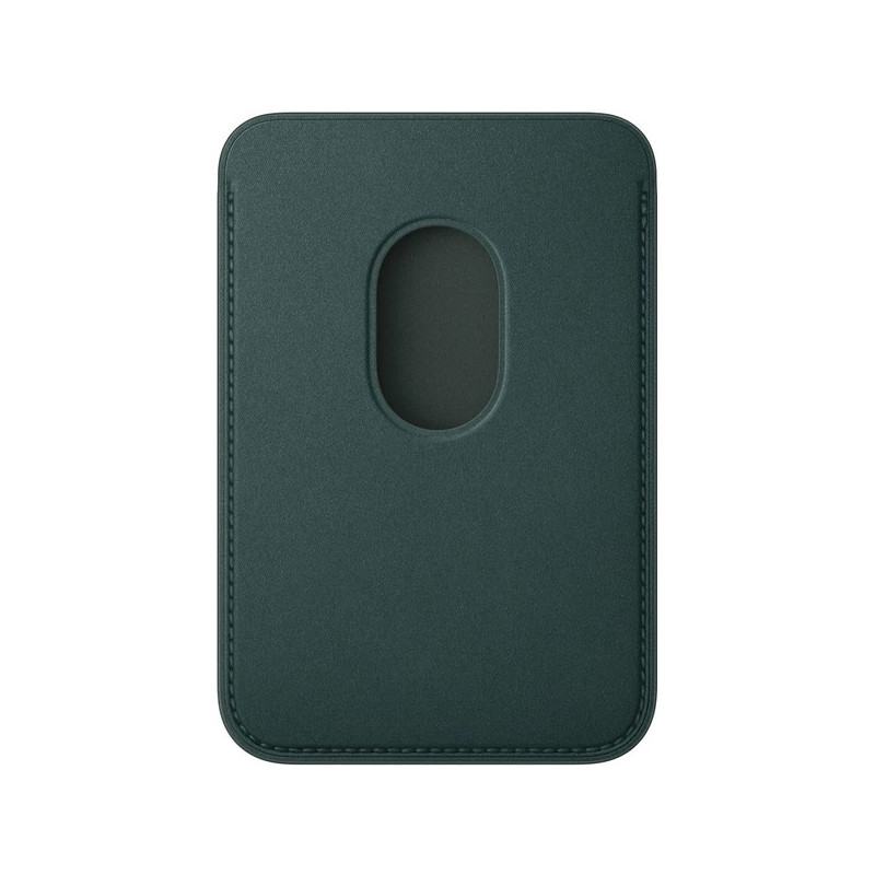 APPLE - iPhone FineWoven Wallet with MS - Dark Green