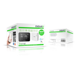 EVOLVEO Thermal, šikovný bezdrôtový programovateľný termostat