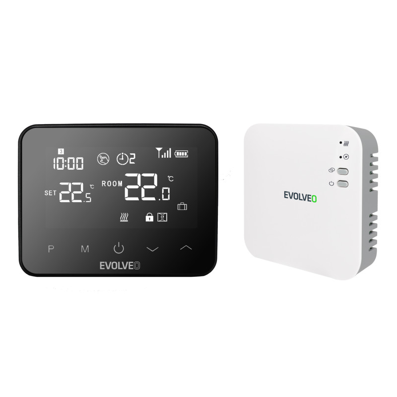 EVOLVEO Thermal, šikovný bezdrôtový programovateľný termostat