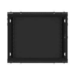 LANBERG RACKOVÁ SKRIŇA 19'' PRO MONTÁŽ NA STENU 9U/600X600 (FLAT PACK) V2 ČIERNA