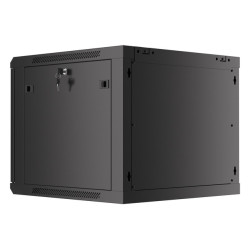 LANBERG RACKOVÁ SKRIŇA 19'' PRO MONTÁŽ NA STENU 9U/600X600 (FLAT PACK) V2 ČIERNA
