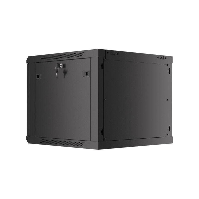 LANBERG RACKOVÁ SKRIŇA 19'' PRO MONTÁŽ NA STENU 9U/600X600 (FLAT PACK) V2 ČIERNA