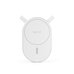 Epico Ellipse MagSafe Car Charger - strieborná