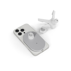 Epico Ellipse MagSafe Car Charger - strieborná