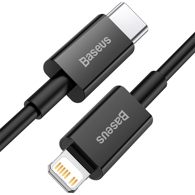 NONAME - Baseus Dátový kábel Superior Series USB-C/Lightning 20W 2m černý