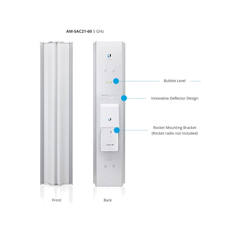 Ubiquiti AM-5AC21-60 5GHz, sektorová anténa AirMax
