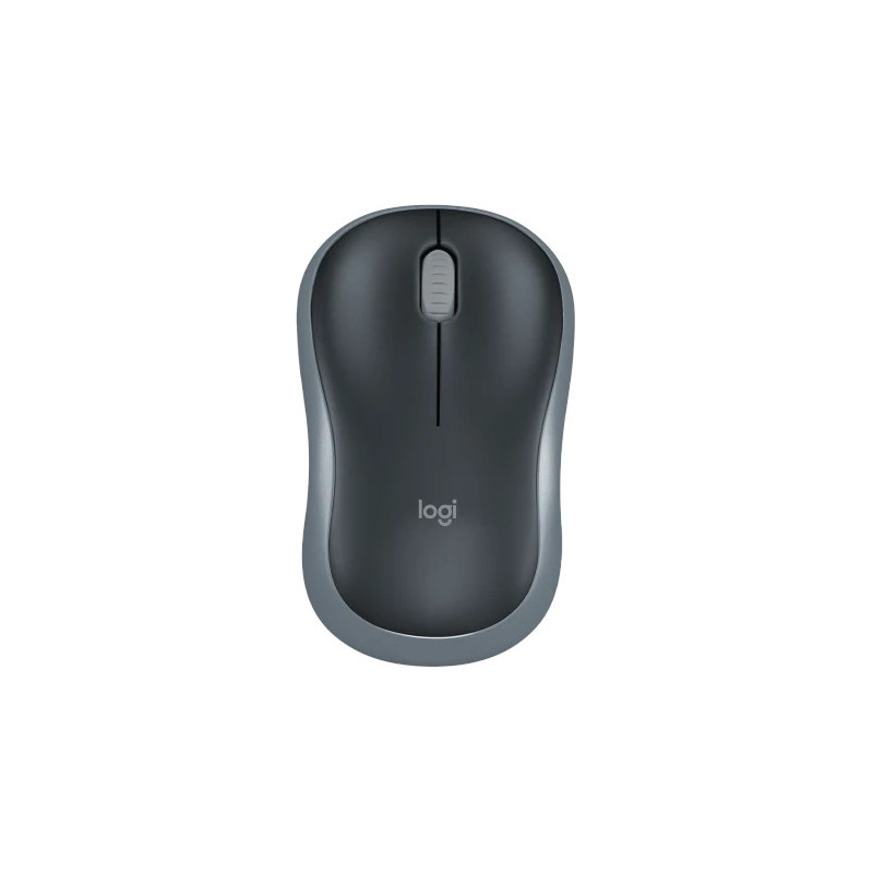LOGITECH OEM - Logitech M185/Kancelárska/Optická/1 000 DPI/Bezdrôtová USB/Šedá