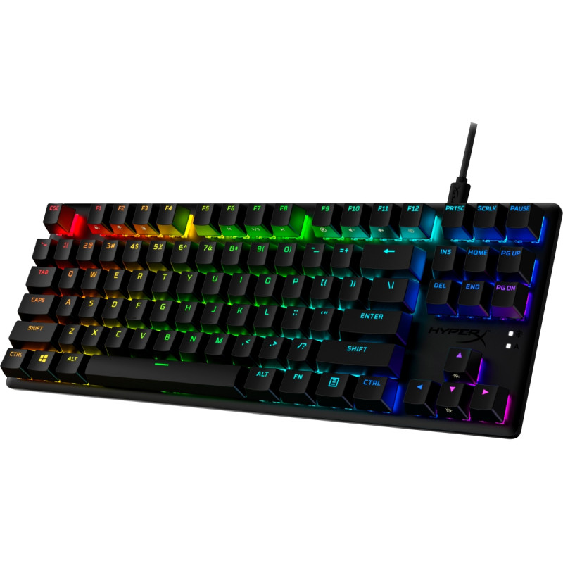 HyperX Alloy Origins Core PBT/Drôtová USB/US layout/Čierna