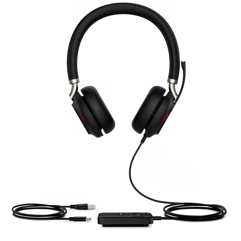 YEALINK - UH38 Dual UC -BAT/Stereo/ANC/USB/Drôt/BT/Bezdrôt/Čierna