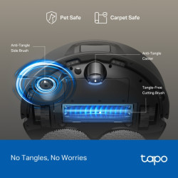 TP-LINK - Tapo RV50 Omni Robot Vacuum & Mop All in OneDock