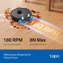TP-LINK - Tapo RV50 Omni Robot Vacuum & Mop All in OneDock