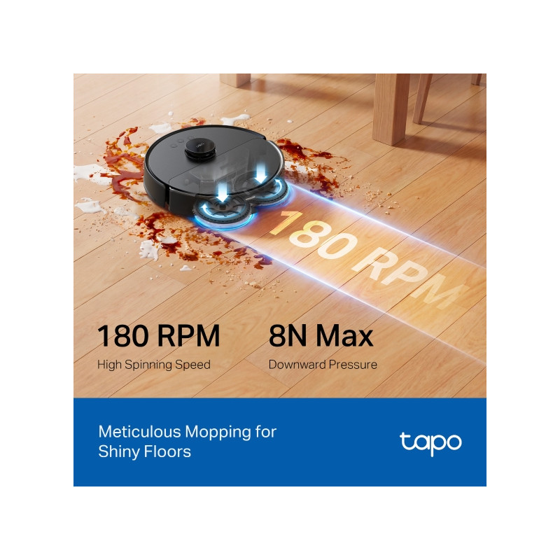TP-LINK - Tapo RV50 Omni Robot Vacuum & Mop All in OneDock