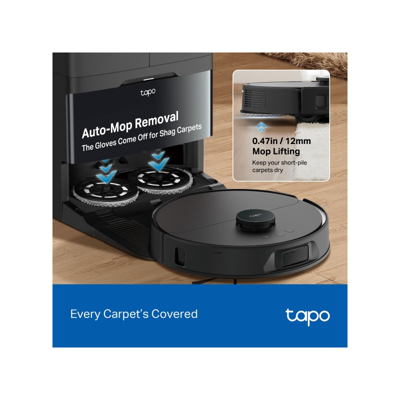 TP-LINK - Tapo RV50 Omni Robot Vacuum & Mop All in OneDock