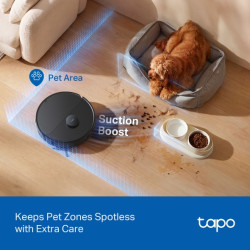 TP-LINK - Tapo RV50 Omni Robot Vacuum & Mop All in OneDock