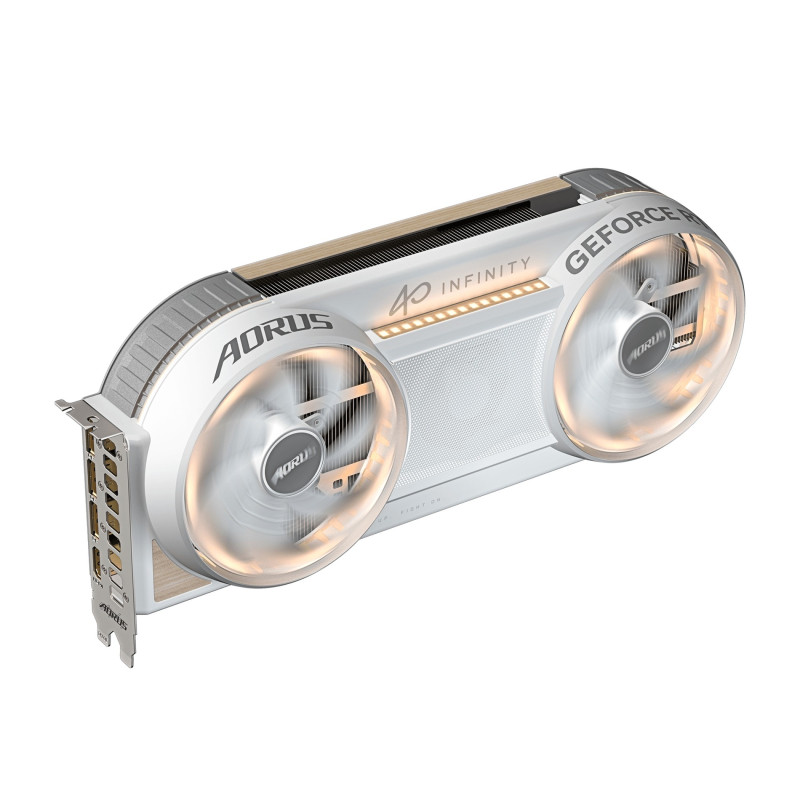 GIGABYTE - AORUS GeForce RTX 5080 INFINITY WOOD 16G/Gaming/16GB/GDDR7