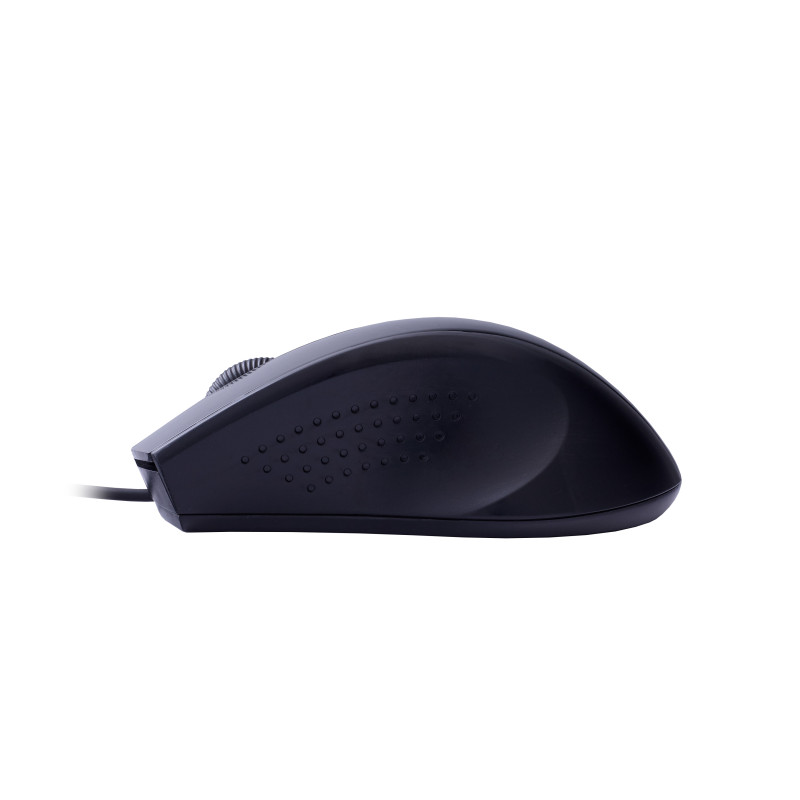 C-TECH Myš WM-07/Ergonomická/Optická/Pre pravákov/1 200 DPI/Drôtová USB/Čierna