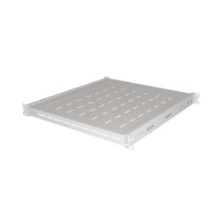 LANBERG POSUVNÁ POLICA PRO 19'' RACKOVÉ SKRINE 500MM ŠEDÁ (1U/445X500MM, NOSNOSŤ DO 35KG, 4PO
