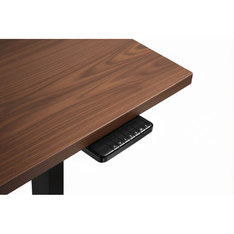 Stolová deska BR147R, 1400 x 700 x 25 mm orech pre výškovo nastaviteľné podnože Brateck