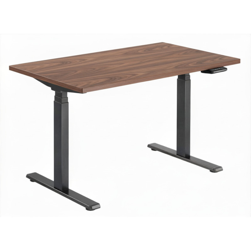 Stolová deska BR147R, 1400 x 700 x 25 mm orech pre výškovo nastaviteľné podnože Brateck
