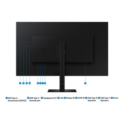 Samsung ViewFinity S8/LS37D800UAUXEN/37''/VA/4K UHD/60Hz/5ms/Black/3R