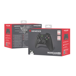 Bezdrôtový gamepad Genesis MANGAN 400 pre PC/Switch/Mobil, čierny