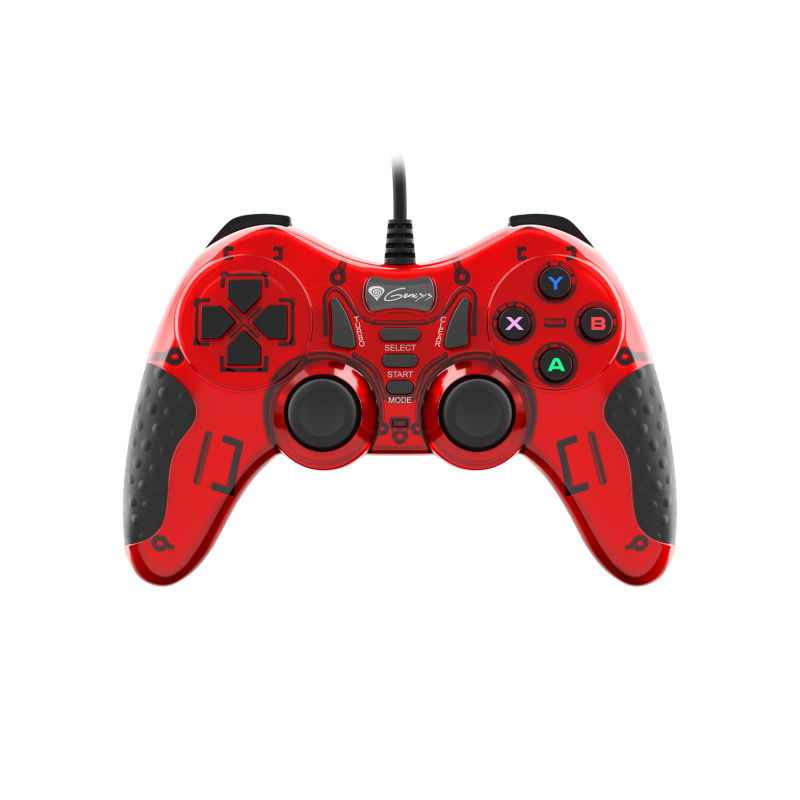 Drôtový gamepad Genesis Mangan 200, pre PC, vibrácie