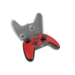 Bezdrôtový gamepad Genesis MANGAN 400 pre PC/Switch/Mobil, červený
