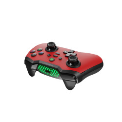 Bezdrôtový gamepad Genesis MANGAN 400 pre PC/Switch/Mobil, červený