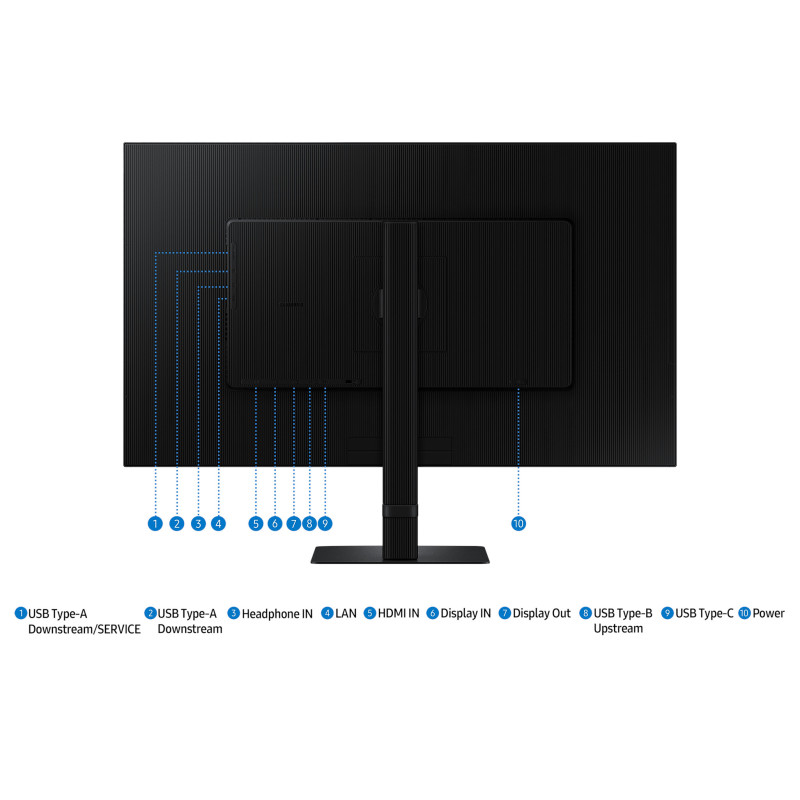 Samsung ViewFinity S6/S60UD/32''/IPS/QHD/100Hz/5ms/Black/3R