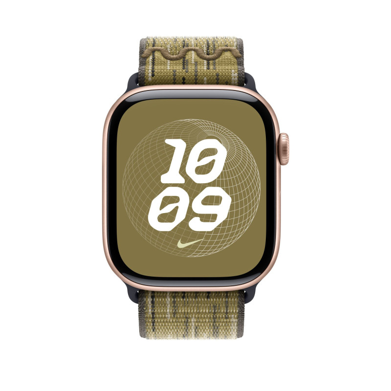 APPLE - Watch Acc/46/Green/Grey Nike Sport Loop