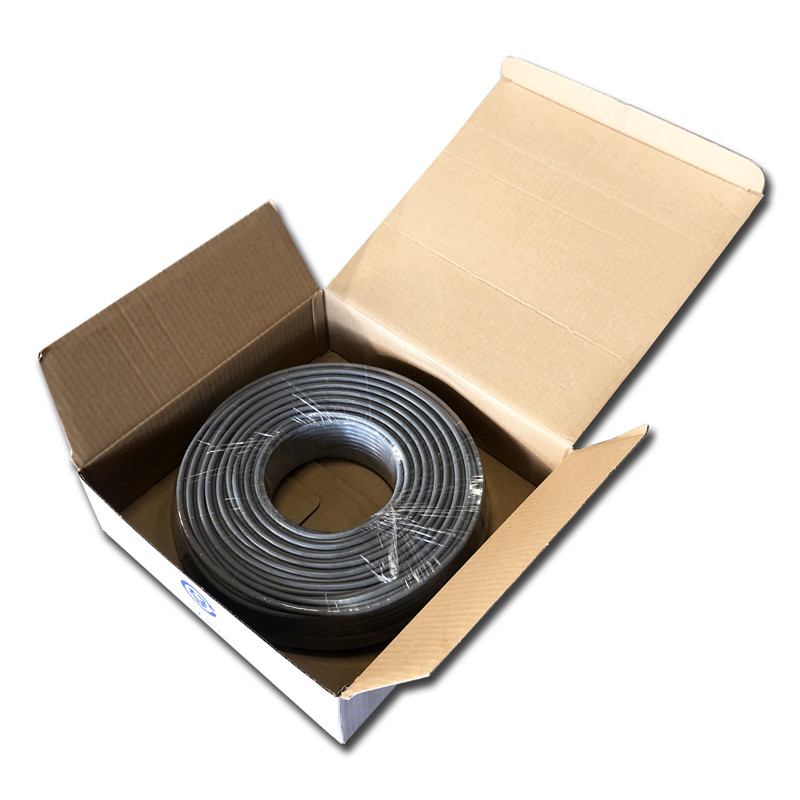DATACOM UTP flex, Cat6 PVC, šedý, 100m, lanko