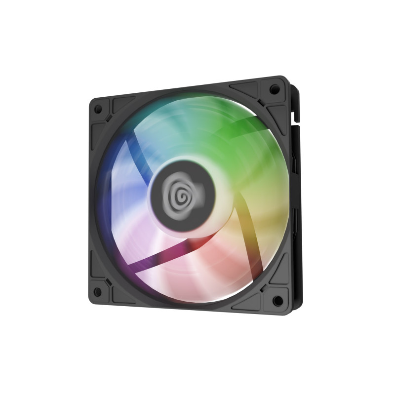 Ventilátor Genesis OXAL 120 ARGB, 3-Pack, čierny